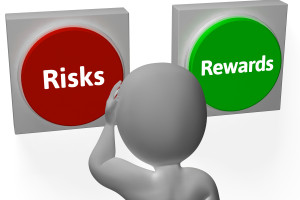 Risks Rewards Buttons Show Roi Or Payoff