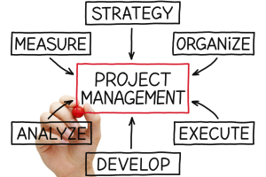 Illustration of project management