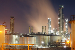 Photo of petrochemical plant oil and gas