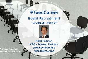 TweetChat: Executive Search & Boards of Directors – August 25, 2015