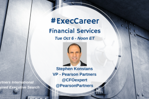 TweetChat: Executive Search & Financial Services – October 6, 2015
