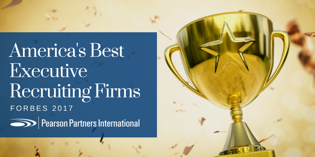 Forbes America’s Best Executive Recruiting Firms 2017 Pearson