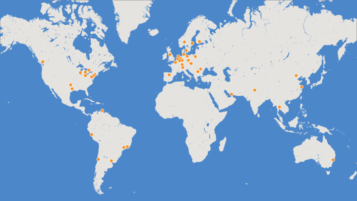 IIC Partners global offices map
