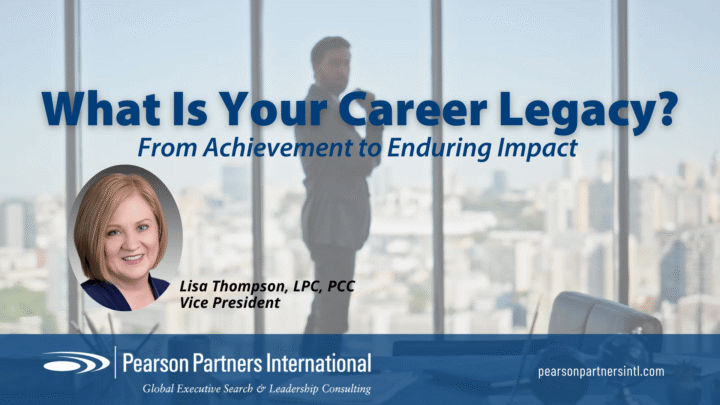 What Is Your Career Legacy?